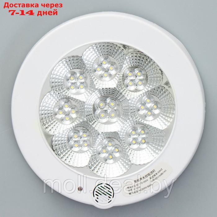 Светильник с датчиком звука "Лира" LED 8Вт белый 21х21х2,5 см - фото 4 - id-p204040936