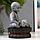 Фонтан настольный полистоун от сети свет "Маленький будда - медитация" 30х20х20 см, фото 3