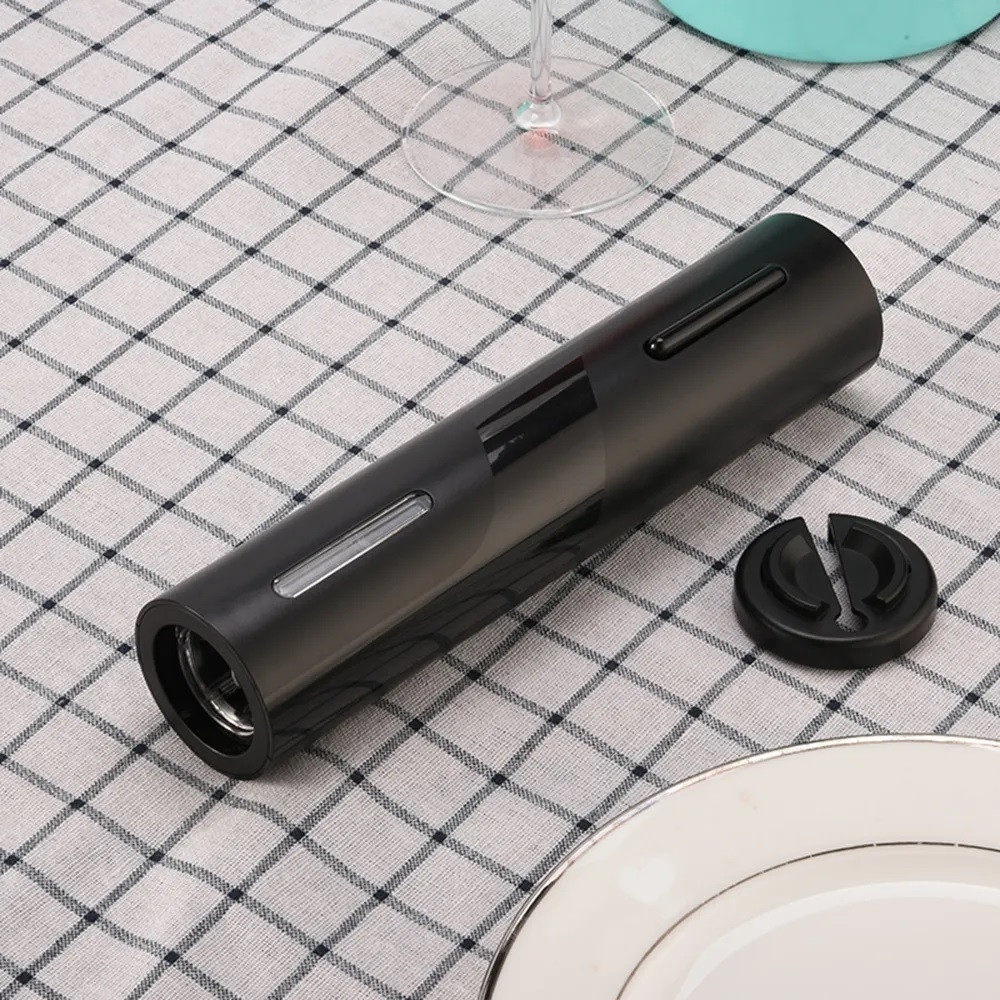 Электрический штопор для вина Electric wine opener 23 см. Черный - фото 6 - id-p204096637