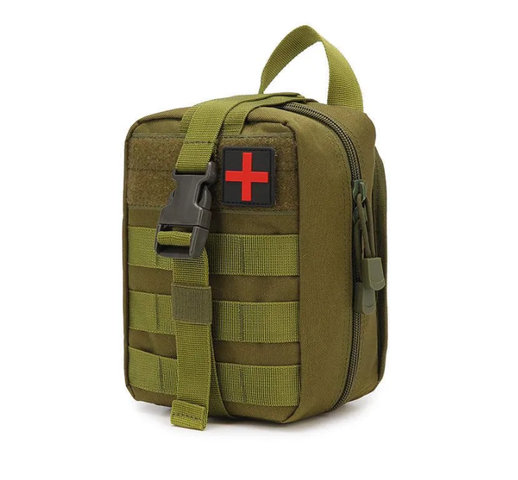 Тактическая сумка - аптечка укомплектованная 28 предметов / дорожный подсумок - аптечка для выживания / - фото 4 - id-p204096649