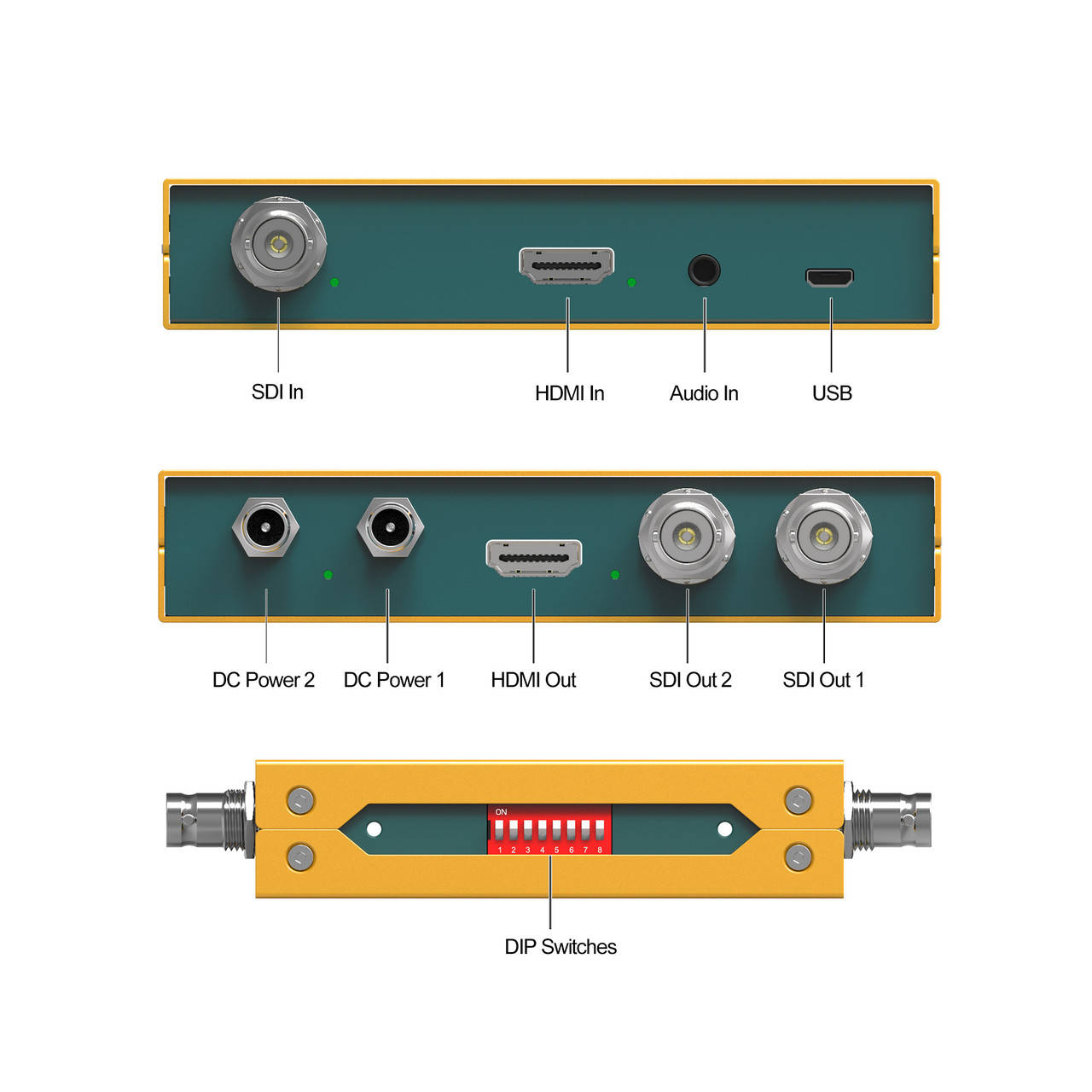 Конвертер AVMATRIX SC2030 UpDownCross 3G-SDI/HDMI - фото 7 - id-p204097326