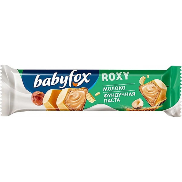 Батончик Babyfox Roxy молоко/фундучная паста 18.5г - фото 1 - id-p204097554