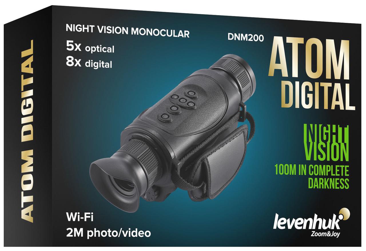 Монокуляр ночного видения Levenhuk Atom Digital DNM200 - фото 6 - id-p204097299