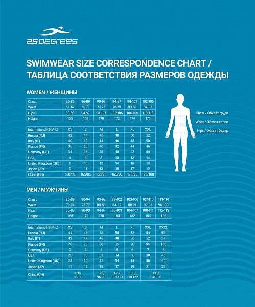 25D21004AK-AQ-46 Купальник для плавания 25DEGREES Emma Aquamarine, совместный, аквамарин, размер 46 - фото 3 - id-p204099240