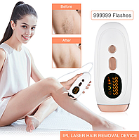 Фотоэпилятор для удаления волос IPL Hair Removal Device 999999 импульсов