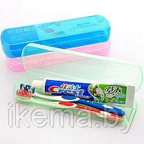 Футляр для зубной щетки и пасты 21 см. (разные цвета) JSD-07, фото 2