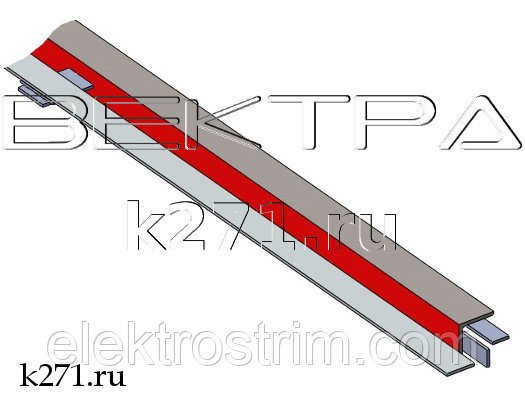 Секция троллейная К 582 с подпиточной шиной