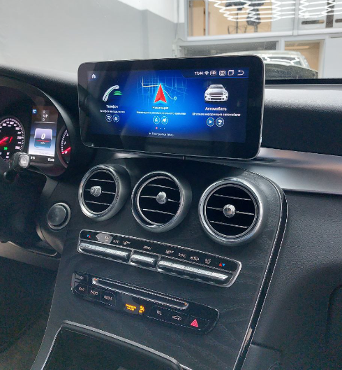 Штатный монитор для Mercedes-Benz  C 2014-2019  на Android 12, (экран 10.3, 8/128gb)
