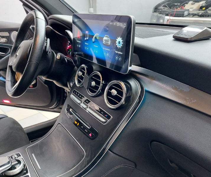 Штатный монитор для Mercedes-Benz C 2014-2019 на Android 12, (экран 12.3, 8/128gb) - фото 8 - id-p204108946