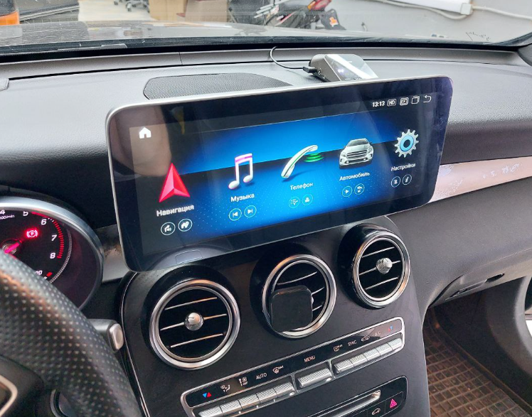Штатный монитор для Mercedes-Benz C 2014-2019 на Android 12, (экран 12.3, 8/128gb) - фото 9 - id-p204108946