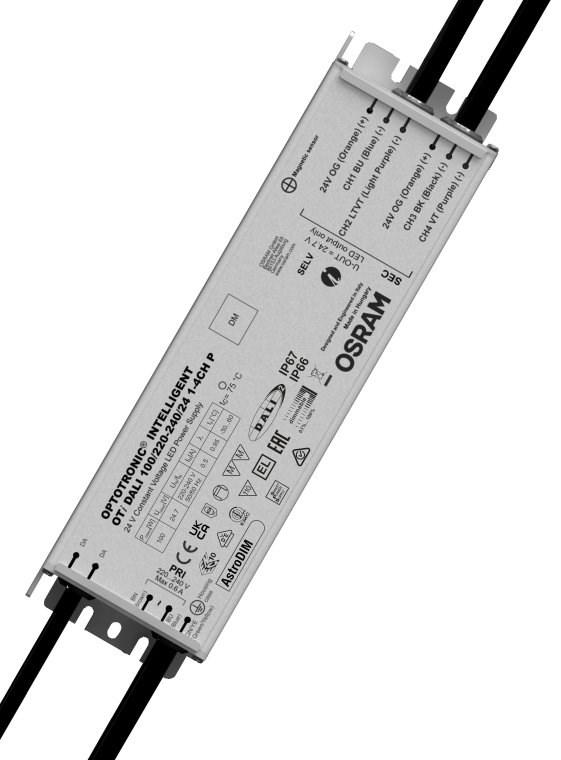 LED-драйвер (блок питания для светодиодов) OTI DALI 100/220-240/24 1-4 CH P6X1OSRAM - фото 1 - id-p204109853