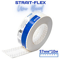 Лента Strait flex Uno Bead (Американка) 10м х 57мм. Перфорированная, полимерная лента! для стыков. США.