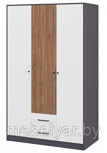 Шкаф для одежды МН-135-04 Мебель-Неман Мальма - фото 1 - id-p204111380