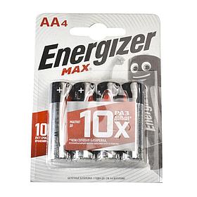 Батарейка ENERGIZER MAX LR6/E91/AA BL4 - (блистер 4шт)