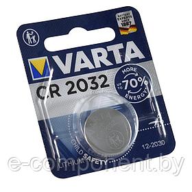 Батарейка VARTA ELECTRONICS CR2032 BL1 - (блистер 1шт)