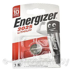 Батарейка ENERGIZER Lithium CR2025 BL1 - (блистер 1шт)