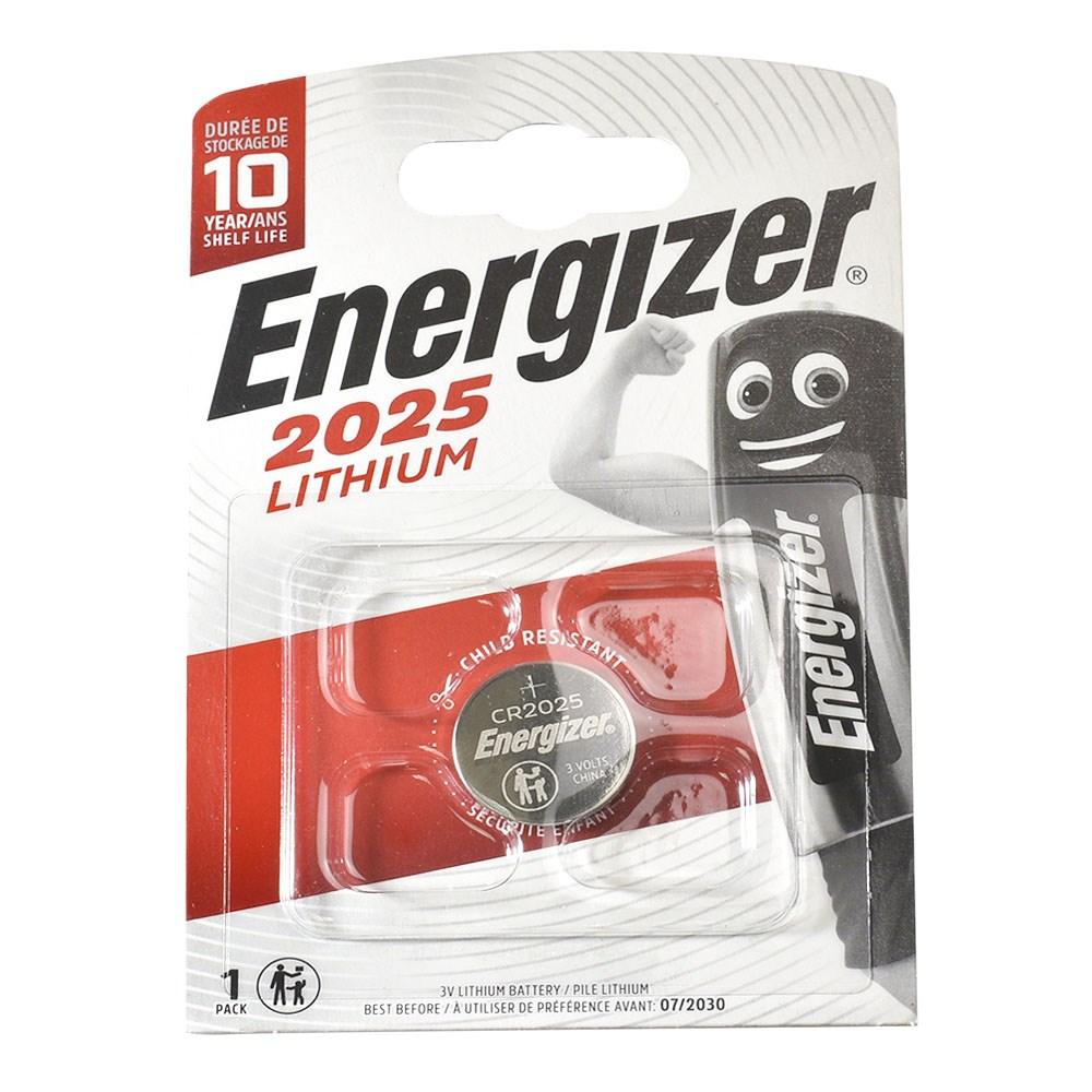 Батарейка ENERGIZER Lithium CR2025 BL1 - (блистер 1шт) - фото 1 - id-p204113076