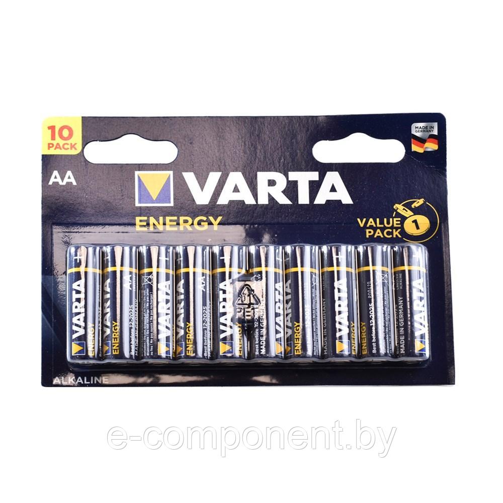 Батарейка VARTA ENERGY LR6 AA BL10 (блистер 10) - фото 3 - id-p204113078