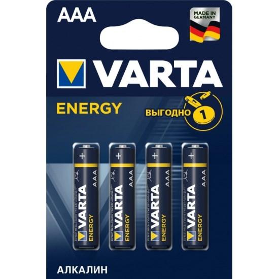Батарейки VARTA ENERGY AAA BL4 (блистер 4шт) - фото 1 - id-p204113084