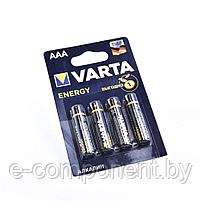 Батарейка VARTA ENERGY LR03 AAA BL4 (блистер 4шт), фото 2