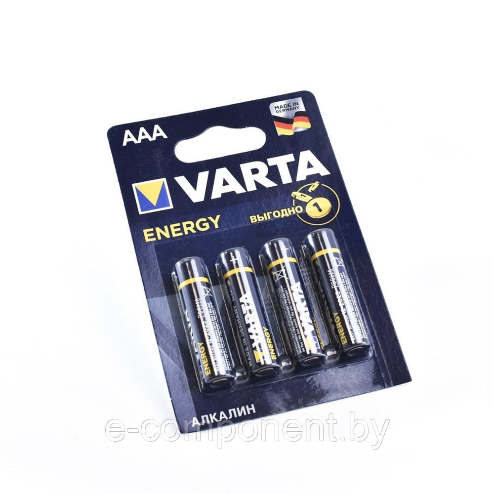 Батарейка VARTA ENERGY LR03 AAA BL4 (блистер 4шт) - фото 2 - id-p204113086