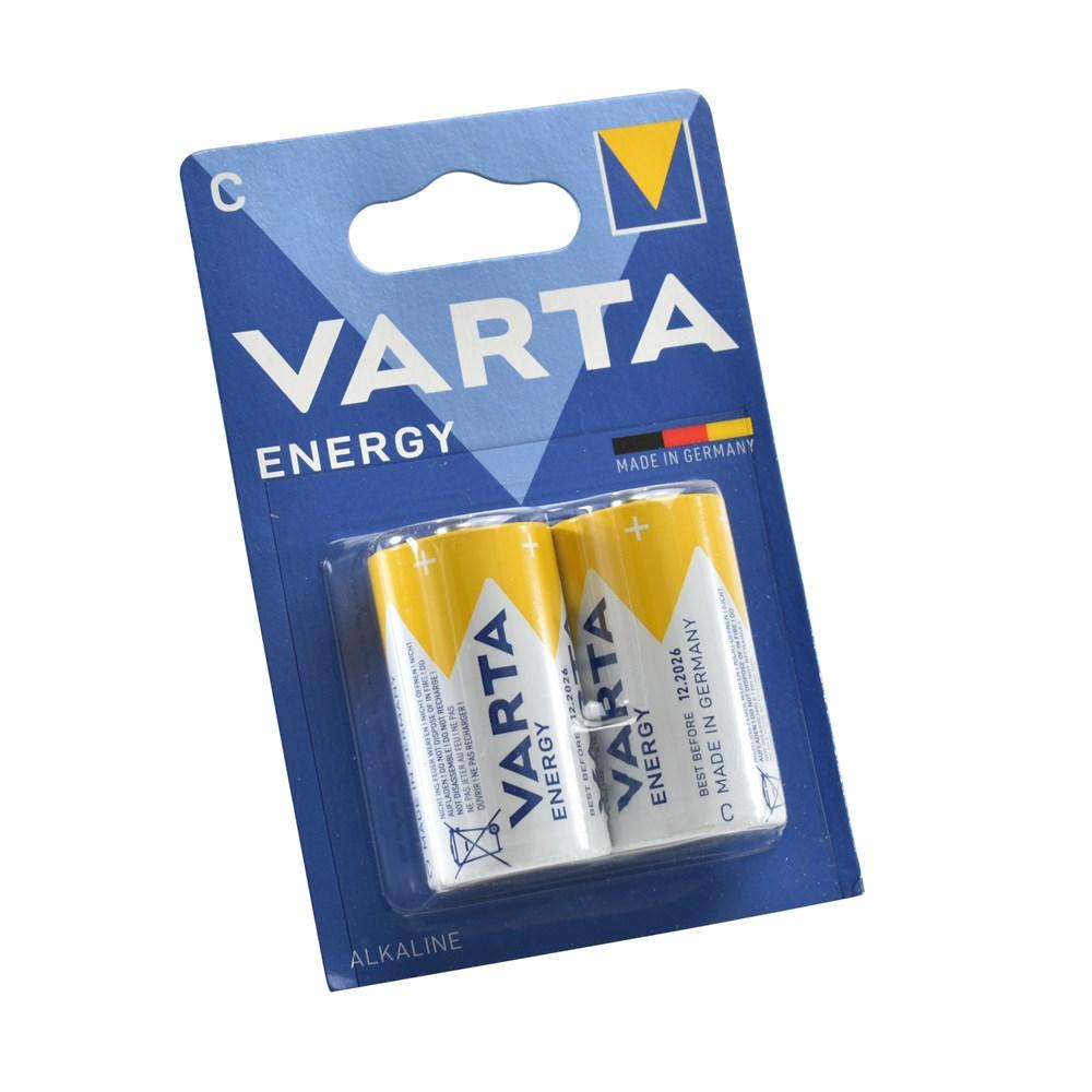 Батарейка VARTA ENERGY C LR14 BL2 (блистер 2шт) - фото 1 - id-p204113090