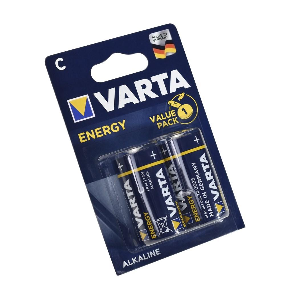 Батарейка VARTA ENERGY C LR14 BL2 (блистер 2шт) - фото 2 - id-p204113090