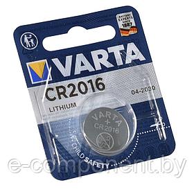 Батарейка VARTA ELECTRONICS CR2016 BL1 (блистер 1шт)