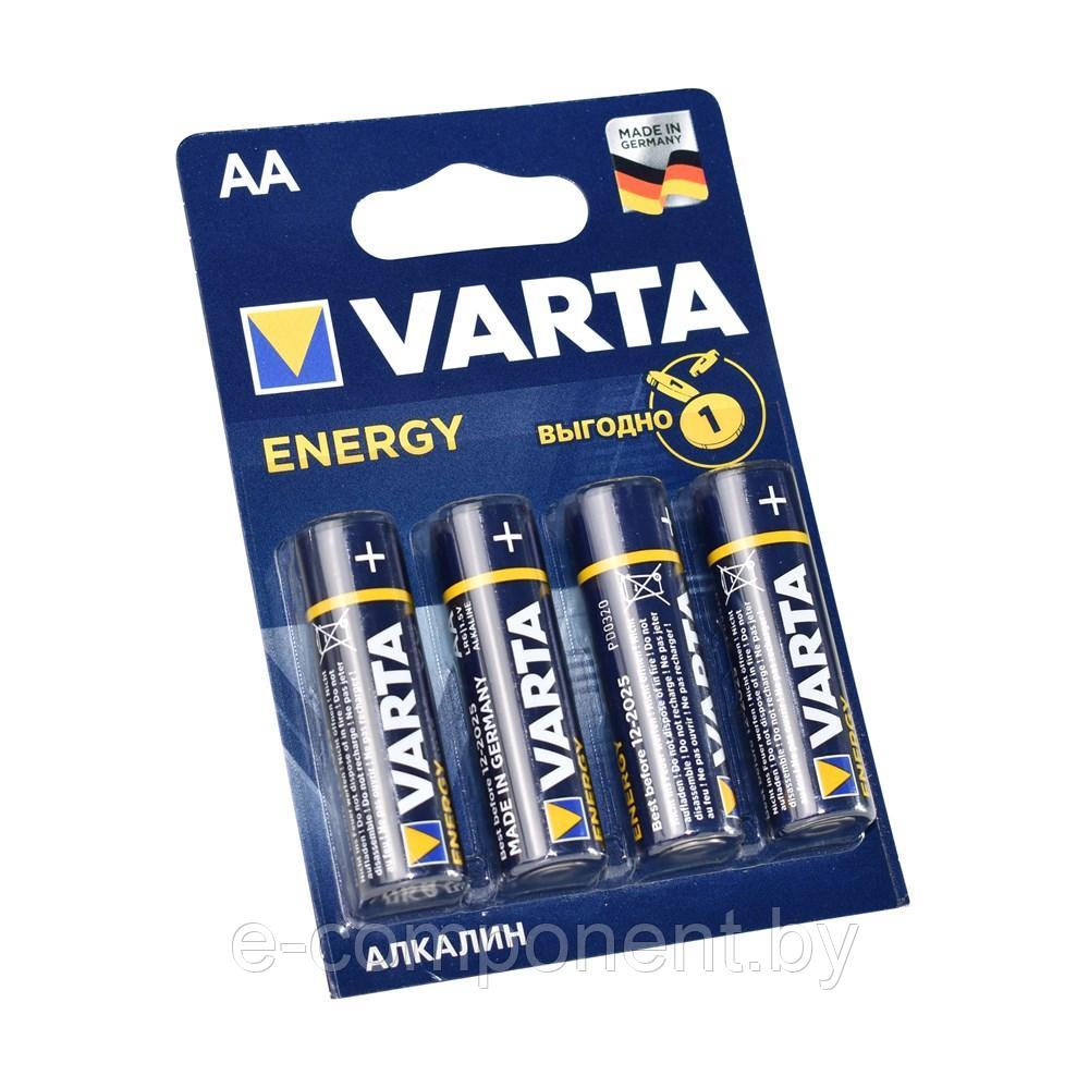 Батарейка VARTA ENERGY LR6 AA BL4 - (блистер 4шт) - фото 1 - id-p204113101