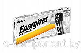 Батарейка ENERGIZER Industrial AAA LR03 упак. 10/120 шт. (новый дизайн) - ( коробка 10шт)