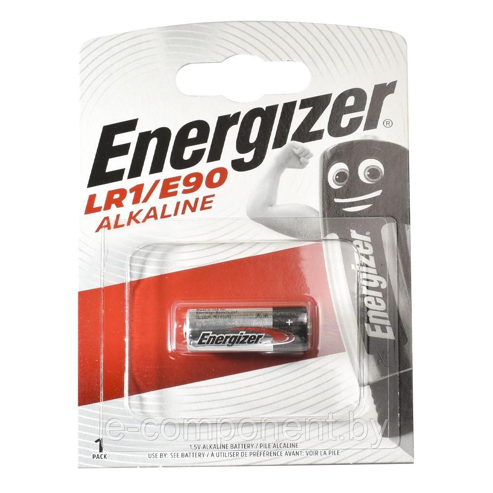 Батарейка ENERGIZER Alkaline LR1/E90 BL1 - (блистер 1шт)