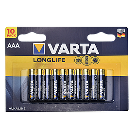 Батарейка VARTA LONGLIFE 4103 LR03 BL10 (блистер 10шт)