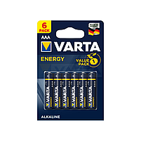 Батарейка VARTA ENERGY 4103 LR03 BL6 (блистер 6шт), фото 3