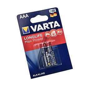 Батарейка VARTA LONGLIFE MAX POWER LR03 ААА BL2 - (блистер 2шт)