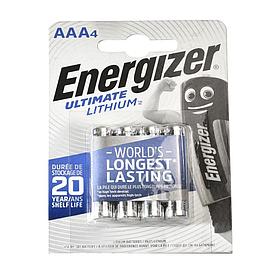 Батарейка ENERGIZER Ultimate Lithium FR03/L92/AAA BL4 (блистер 4шт)