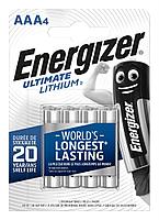 Батарейка ENERGIZER Ultimate Lithium FR03/L92/AAA BL4 (блистер 4шт), фото 4