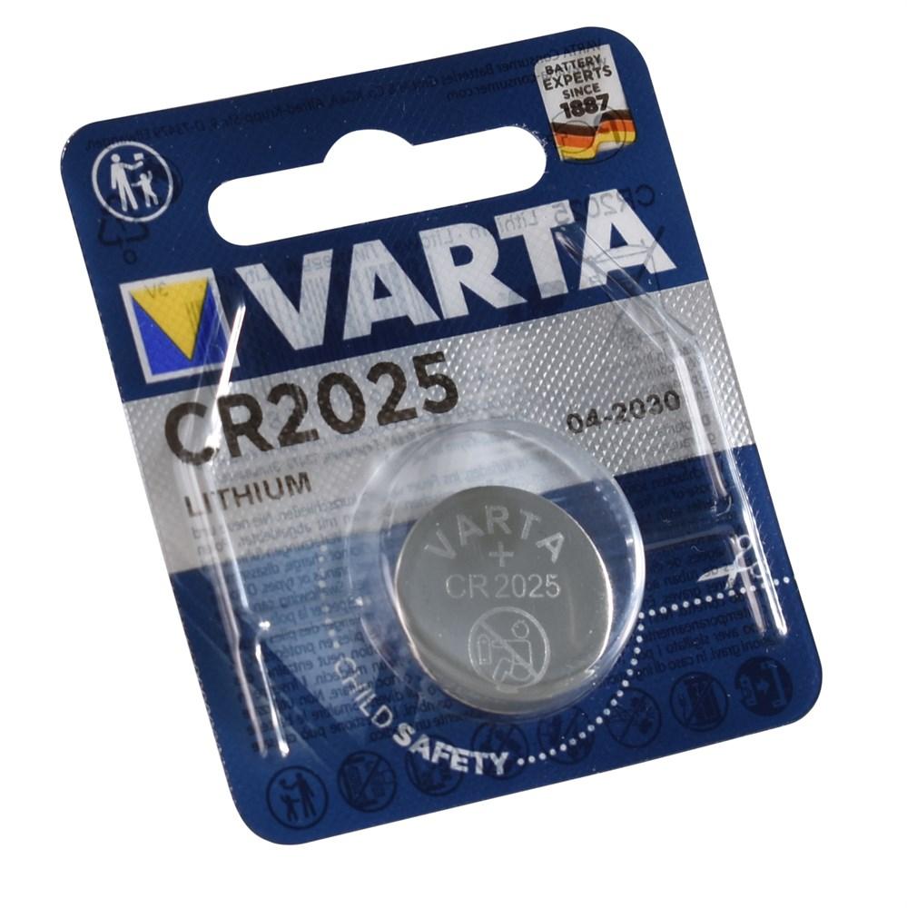 Батарейка VARTA ELECTRONICS CR2025 BL1 (блистер 1шт) - фото 1 - id-p204113124