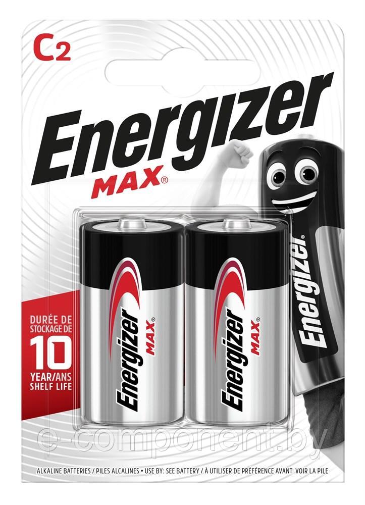 Батарейка ENERGIZER Max LR14/E93/C BL2 (блистер 2шт) - фото 3 - id-p204113127