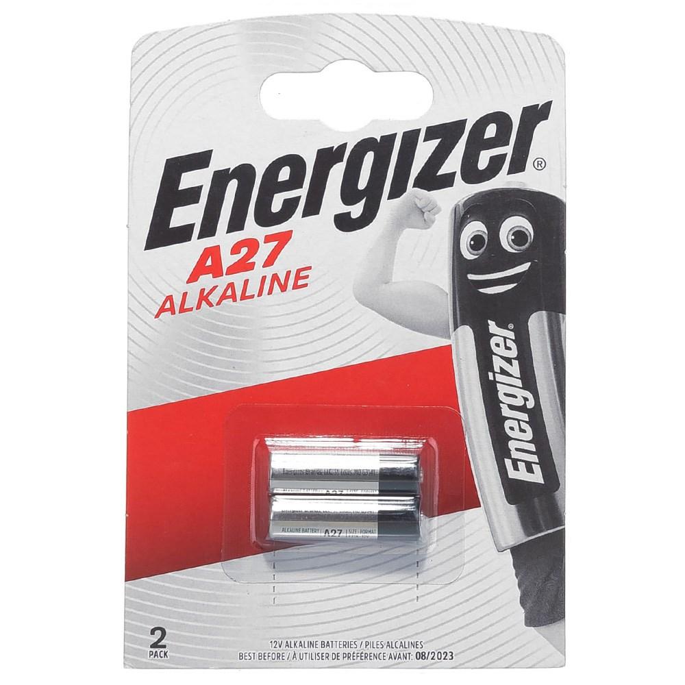 Батарейка ENERGIZER Alkaline LR27/A27/MN27 BL2 - (блистер 2шт) - фото 1 - id-p204113131