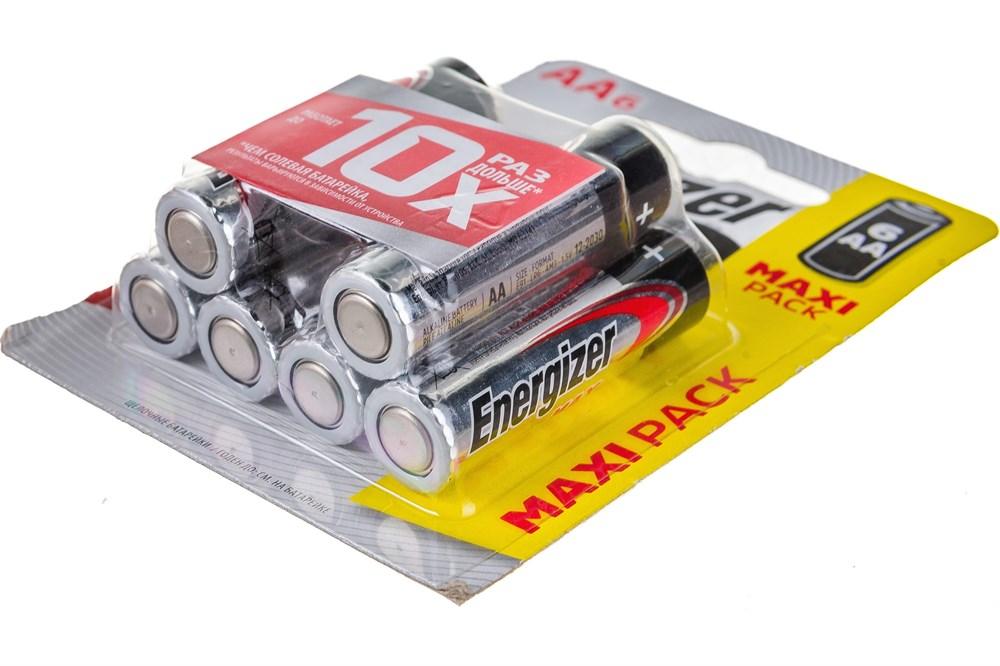 Батарейка ENERGIZER MAX LR06/AA/E91 BL6 - шт - фото 3 - id-p204113135