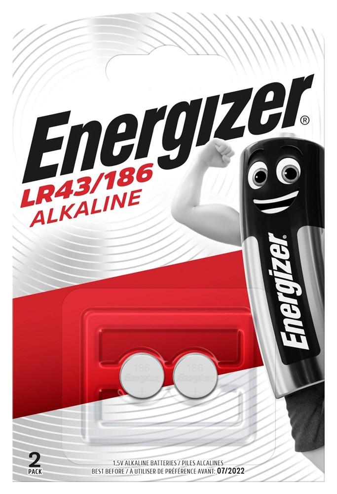 Батарейка ENERGIZER Alkaline LR43/186 BL2 - шт - фото 2 - id-p204113137