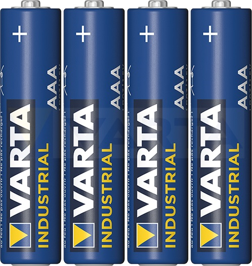 Батарейка VARTA Industrial AAA (в пленке 4шт)