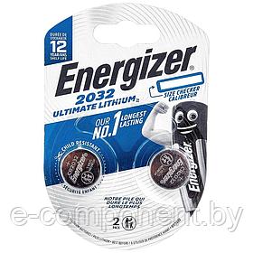 Батарейка ENERGIZER Ultimate Lithium CR2032 BL2