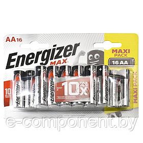 Батарейка ENERGIZER MAX LR6/E91/AA BL16 (блистер 16шт)