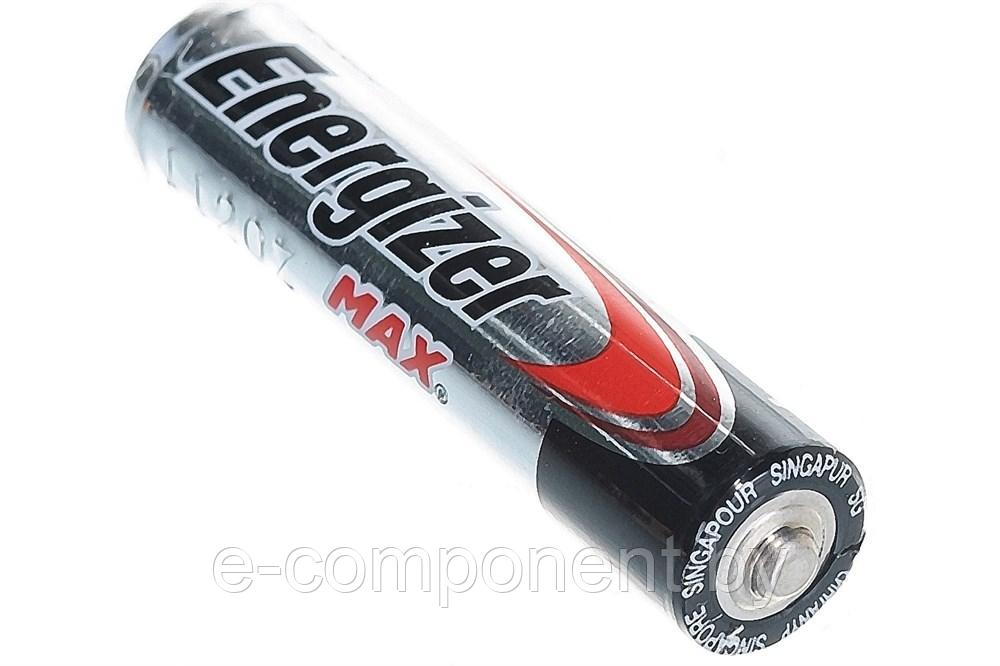 Батарейка ENERGIZER MAX LR03/E92/AAA BL6 - (блистер 6шт) - фото 2 - id-p204113157