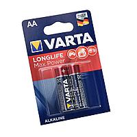 Батарейка VARTA LONGLIFE MAX POWER LR6 AA BL2 - (блистер 2шт)