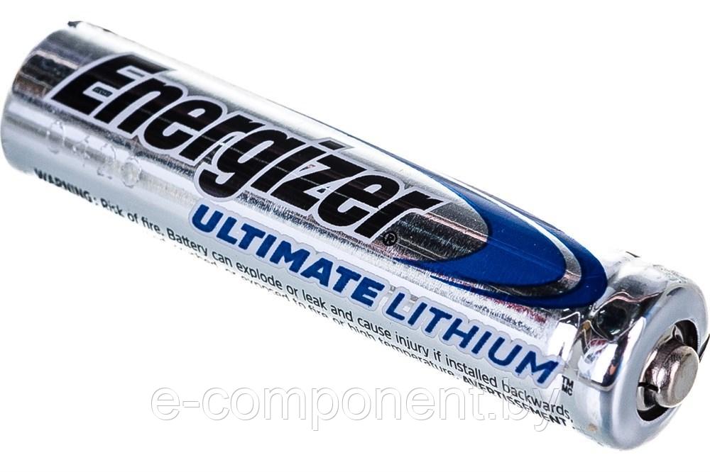 Батарейка ENERGIZER Ultimate Lithium FR03/L92/AAA BL4 - штука - фото 2 - id-p204113183