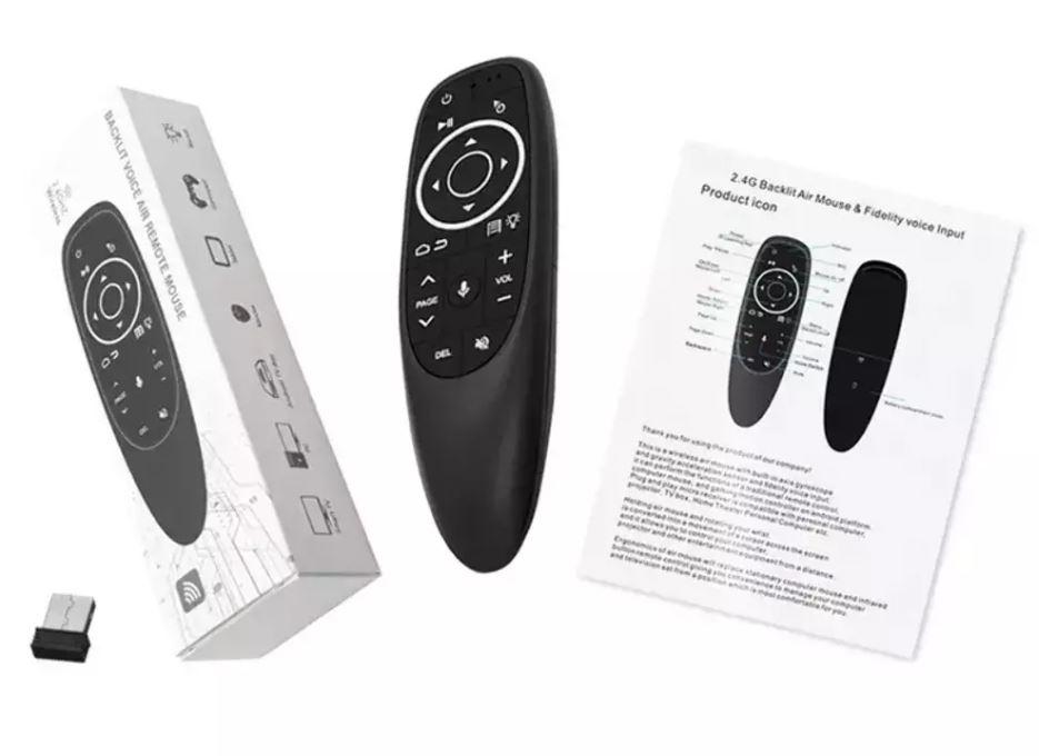 G10S Pro air mouse с подсветкой (серия HRM1817) - фото 1 - id-p204120252