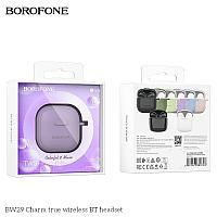 Беспроводные наушники Borofone BW29 TWS, цвет: фиолетовый