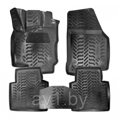 Коврики   Geely Emgrand X7 (2016-) [63522] - NEW!! / 3D с подпятником